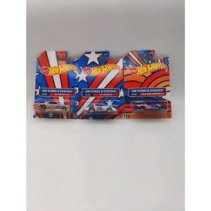Hot Wheels 2022 Stars & Stripes Lot of 3